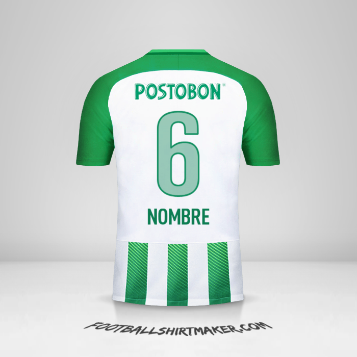 Jersey Atletico Nacional 2018 -  nombre - 6