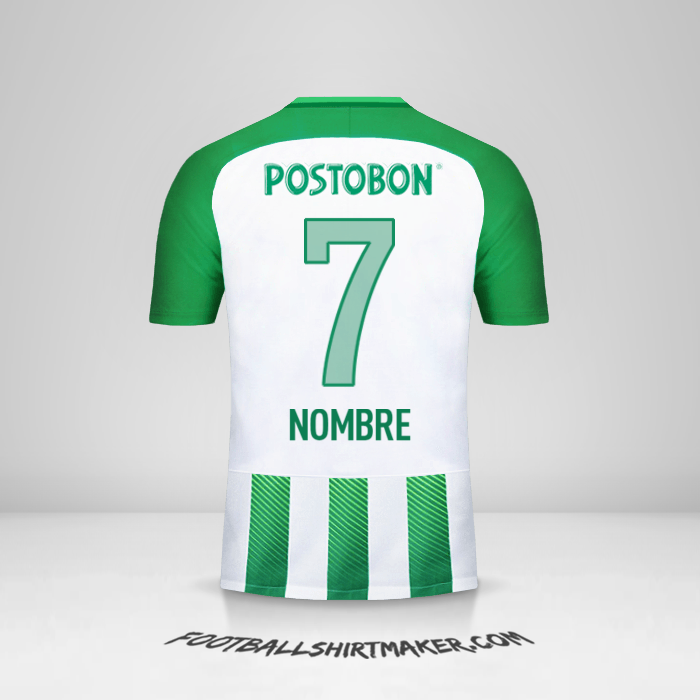 Jersey Atletico Nacional 2018 -  nombre - 7