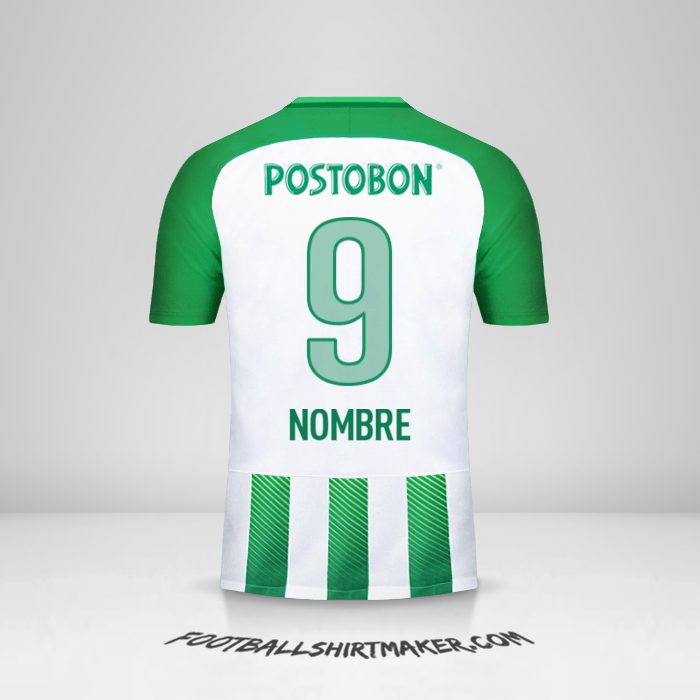 Jersey Atletico Nacional 2018 -  nombre - 9