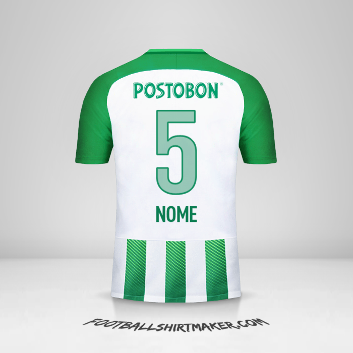 Camisa Atletico Nacional 2018 -  nome - 5