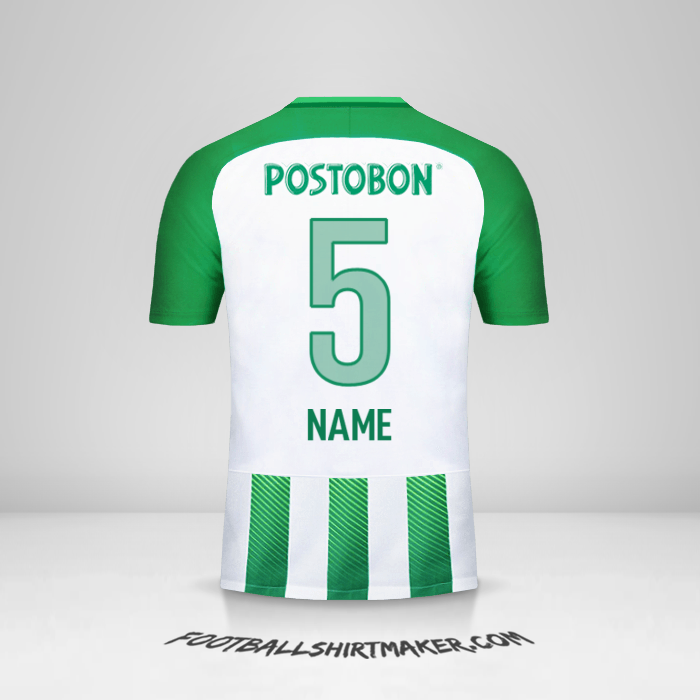 Shirt Atletico Nacional 2018 -  name - 5