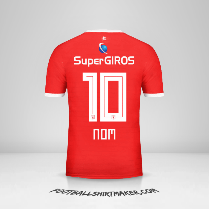 Maillot America de Cali 2018 -  nom - 10