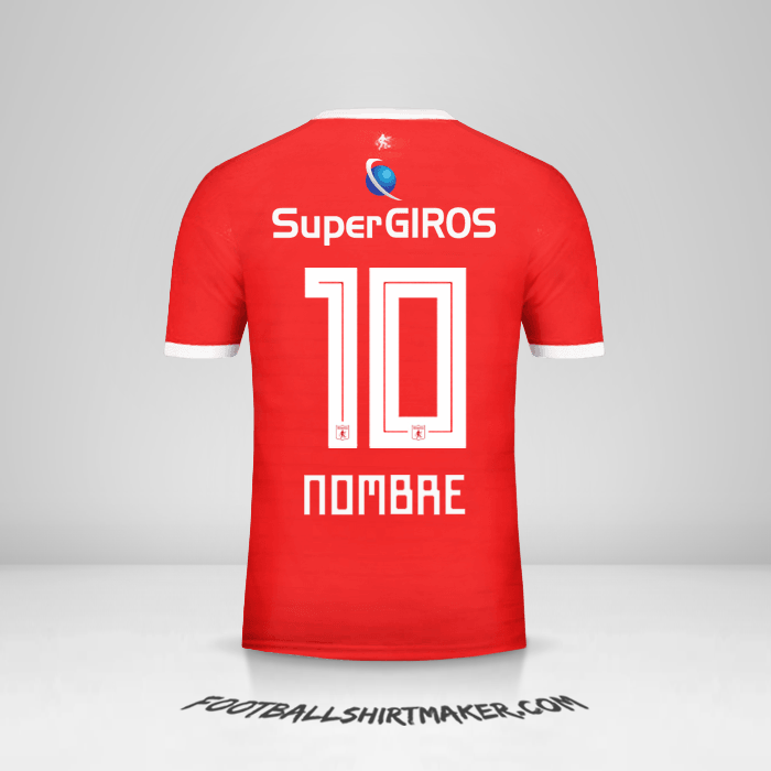 Jersey America de Cali 2018 -  nombre - 10