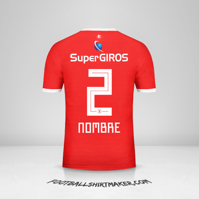 Jersey America de Cali 2018 -  nombre - 2