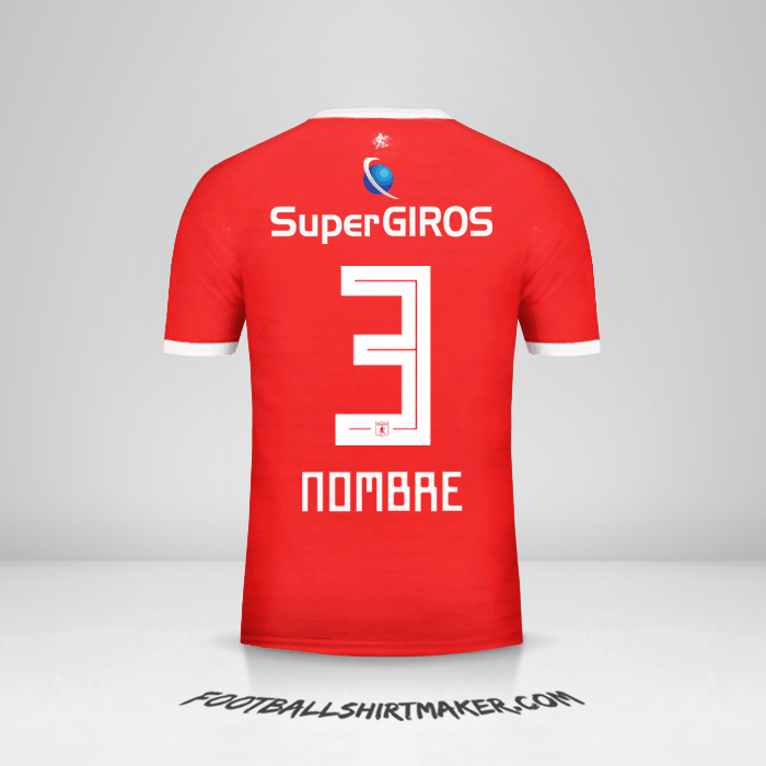 Camiseta America de Cali 2018 -  nombre - 3