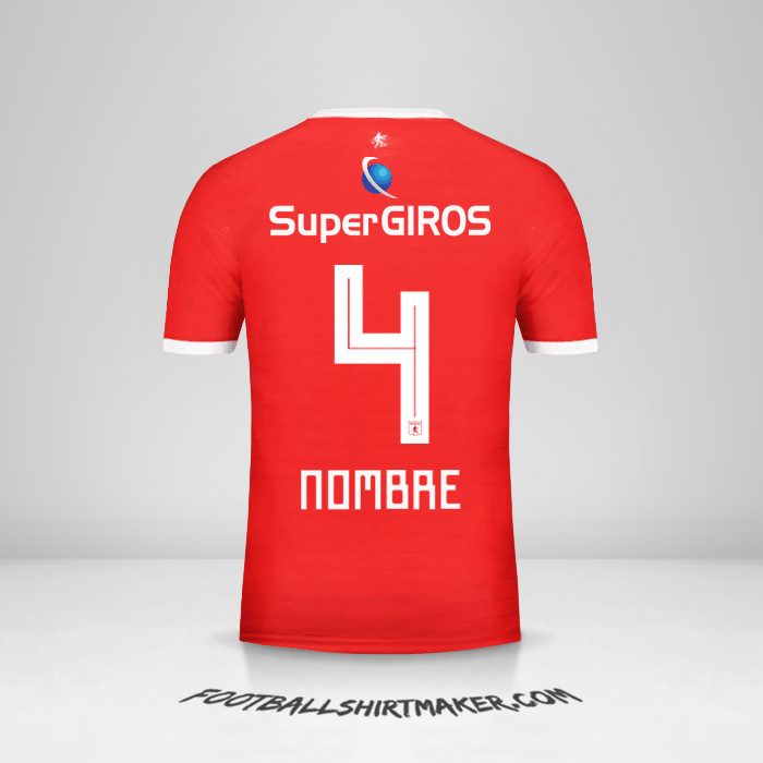 Jersey America de Cali 2018 -  nombre - 4