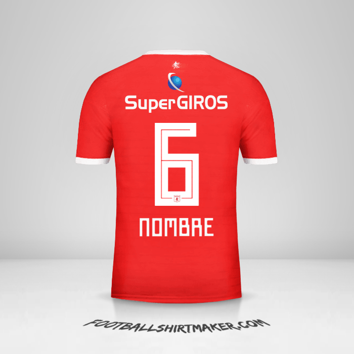 Jersey America de Cali 2018 -  nombre - 6