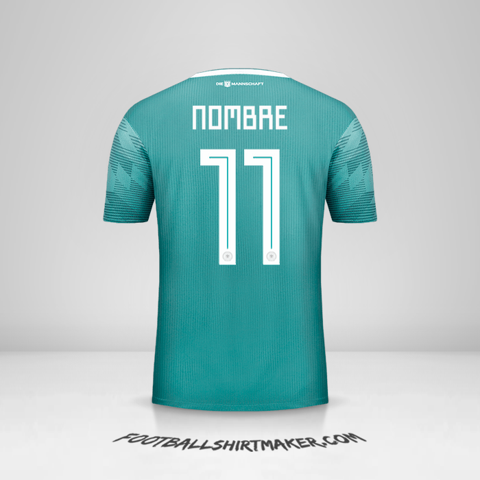 Camiseta Alemania 2018 Visita -  nombre - 11