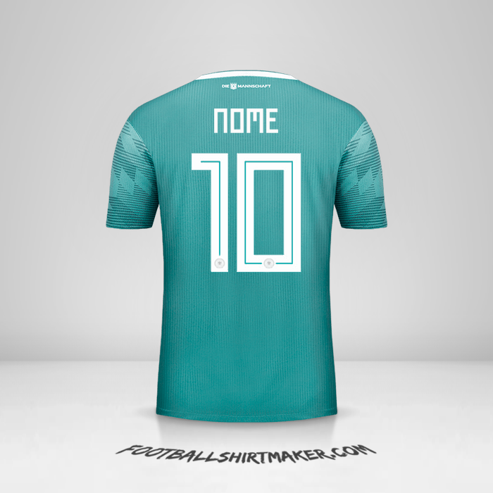 Maglia Germania 2018 Seconda -  nome - 10