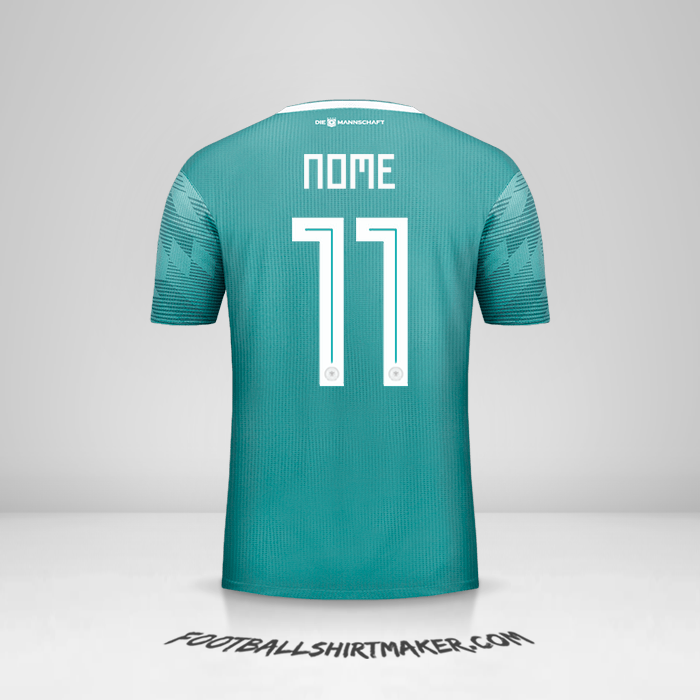 Camisa Alemanha 2018 Alternativa -  nome - 11