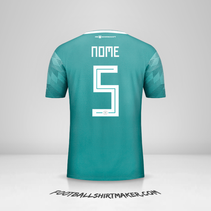 Camisa Alemanha 2018 Alternativa -  nome - 5