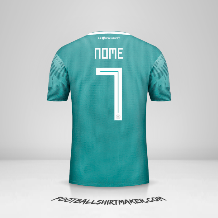 Maglia Germania 2018 Seconda -  nome - 7