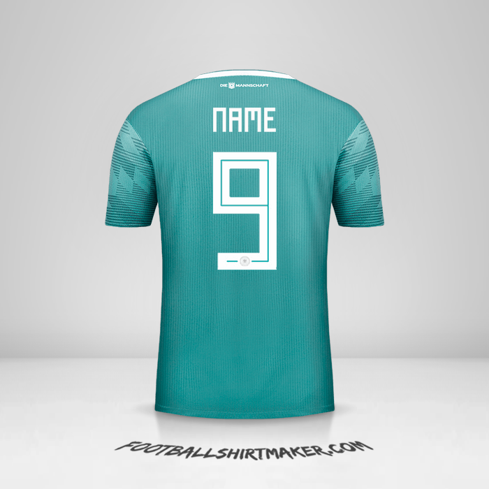 Shirt Germany 2018 Away -  name - 9