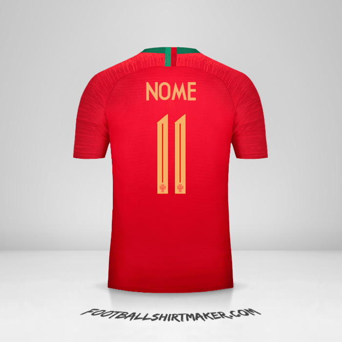 Maglia Portogallo 2018 -  nome - 11