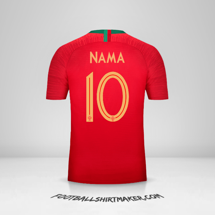 Jersey Portugal 2018 -  nama - 10