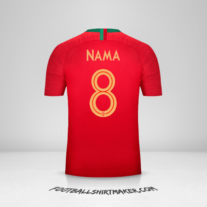 Jersey Portugal 2018 -  nama - 8