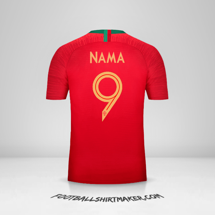 Jersey Portugal 2018 -  nama - 9