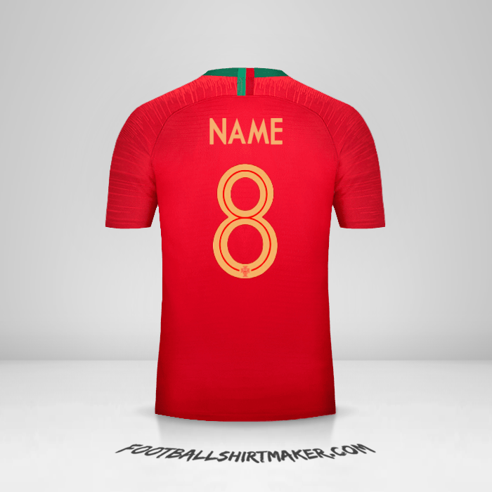 Trikot Portugal 2018 -  name - 8
