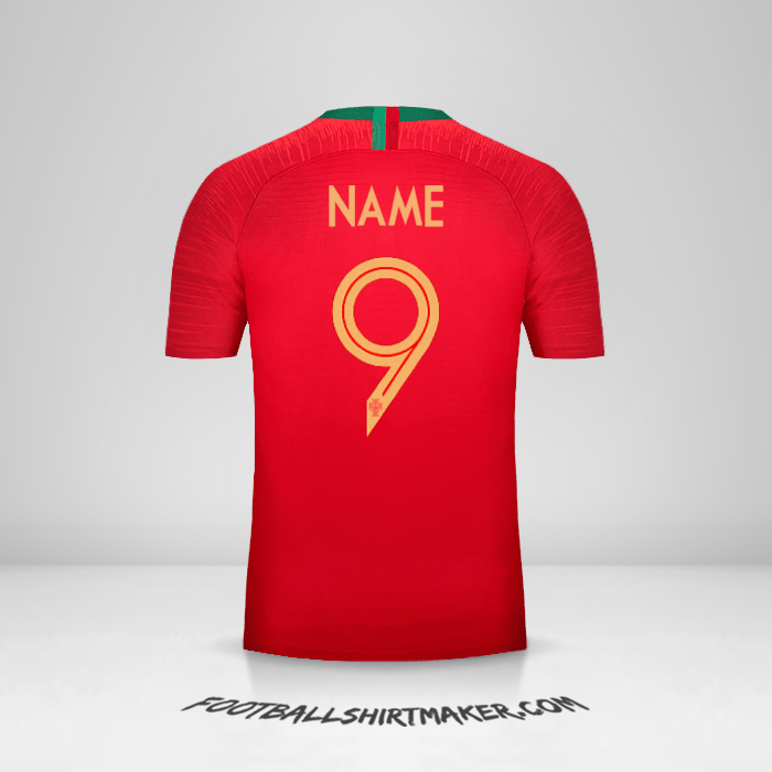 Trikot Portugal 2018 -  name - 9