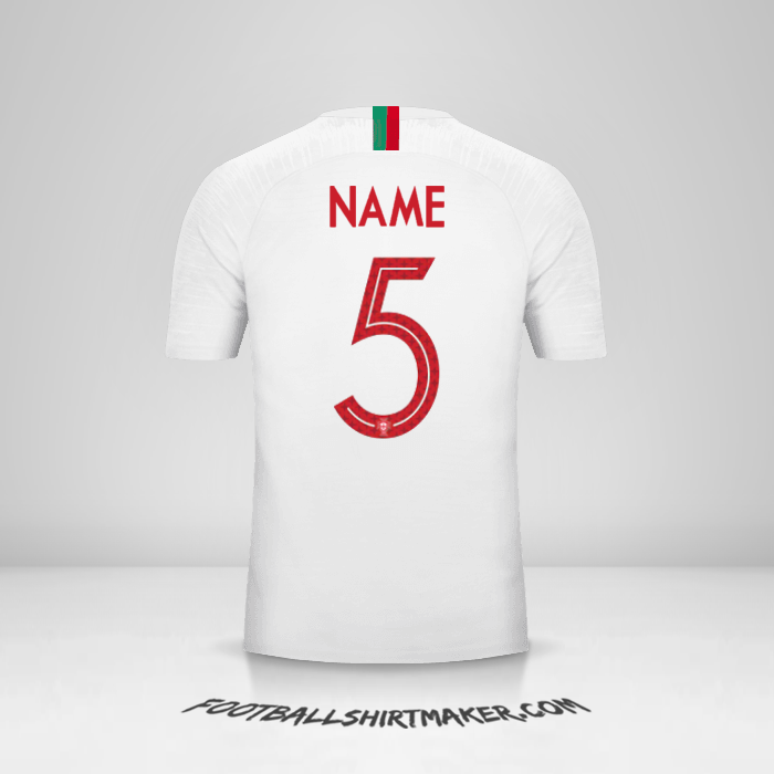 Trikot Portugal 2018 Auswärts -  name - 5
