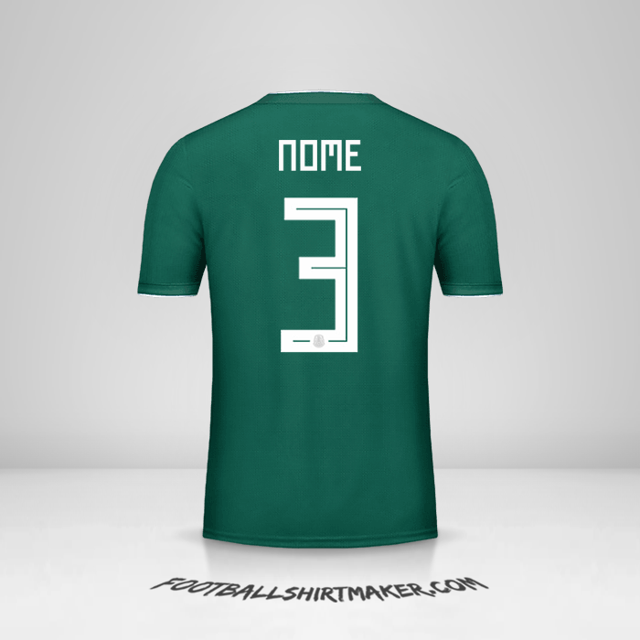 Maglia Messico 2018 -  nome - 3