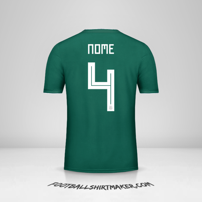 Maglia Messico 2018 -  nome - 4