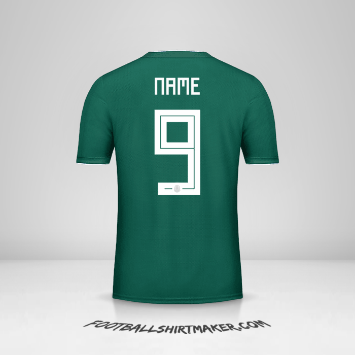 Trikot Mexiko 2018 -  name - 9