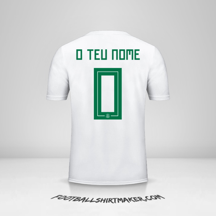 Camisola México 2018 II -  o teu nome - 0