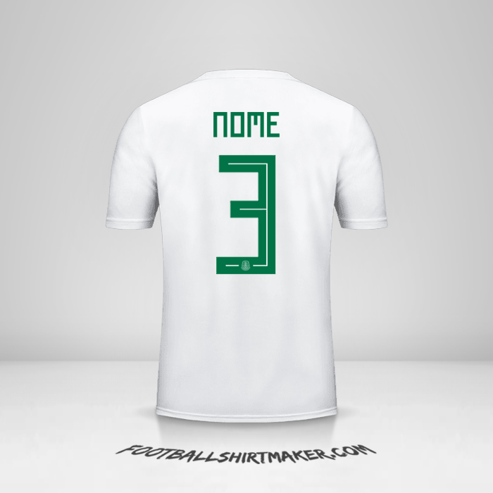 Camisa México 2018 Alternativa -  nome - 3
