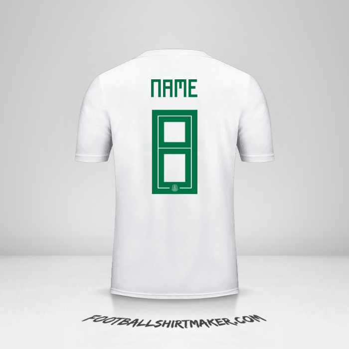 Trikot Mexiko 2018 Auswärts -  name - 8