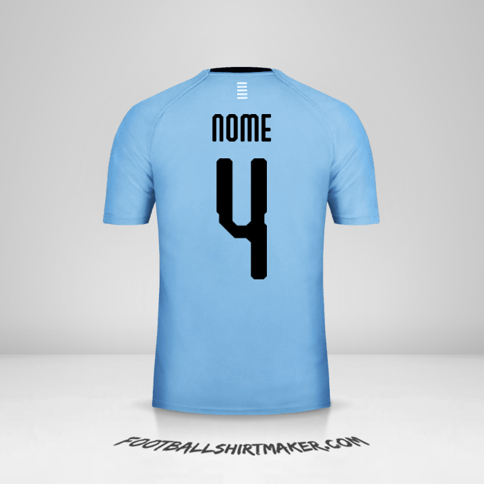 Maglia Uruguay 2018 -  nome - 4