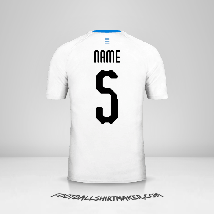 Shirt Uruguay 2018 Away -  name - 5