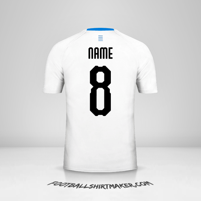 Shirt Uruguay 2018 Away -  name - 8