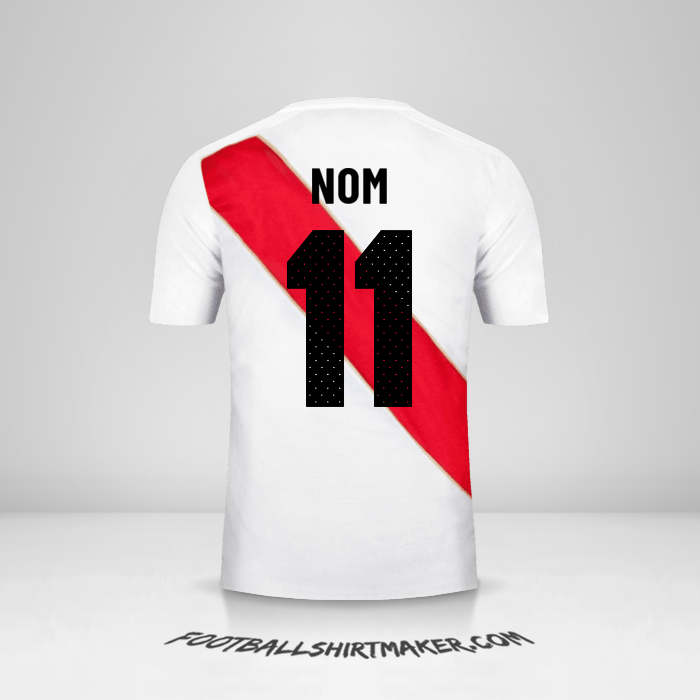 Maillot Pérou 2018 -  nom - 11