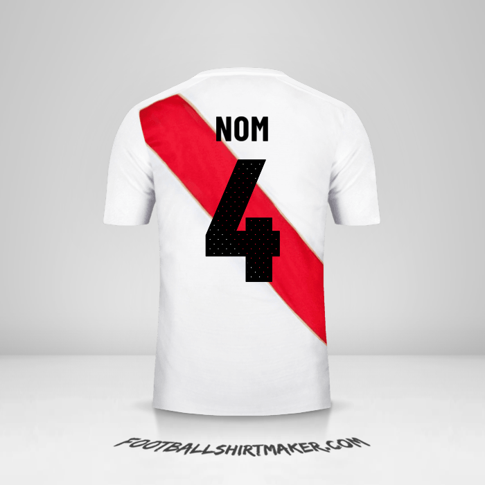 Maillot Pérou 2018 -  nom - 4