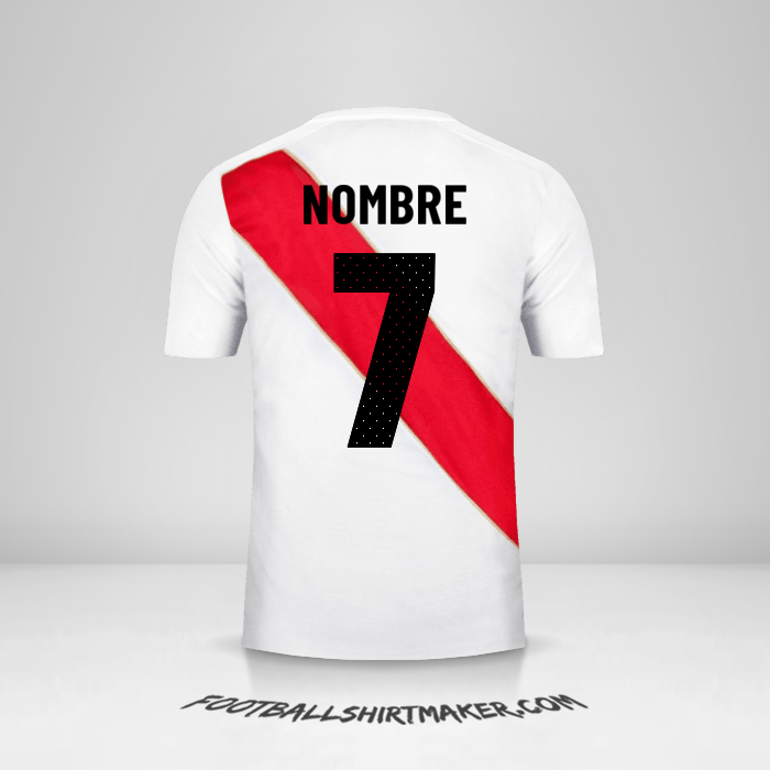 Camiseta Peru 2018 -  nombre - 7