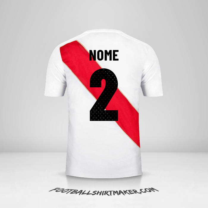 Maglia Perù 2018 -  nome - 2