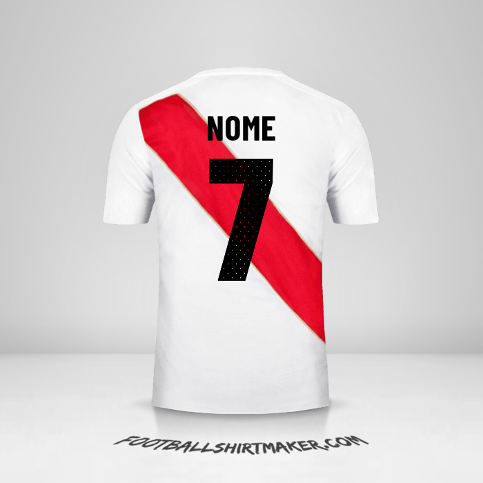 Camisola Peru 2018 -  nome - 7