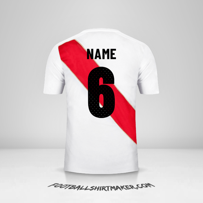 Shirt Peru 2018 -  name - 6