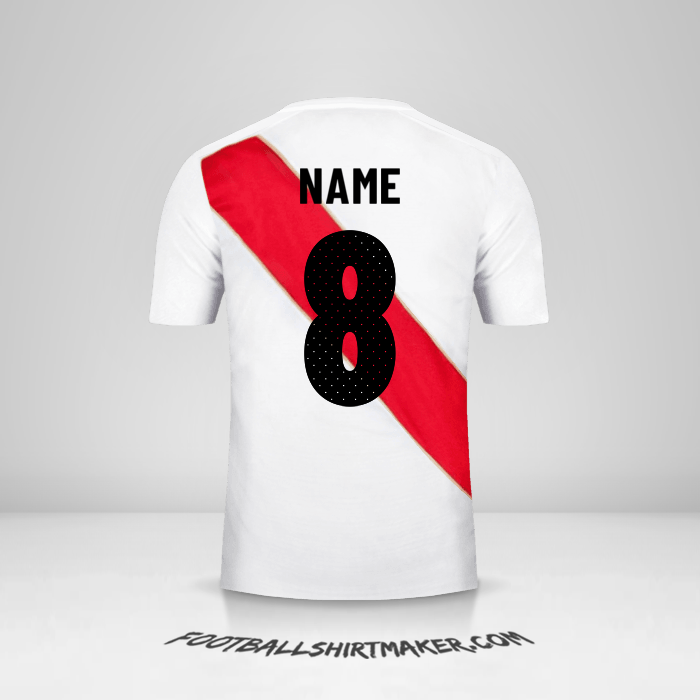 Shirt Peru 2018 -  name - 8