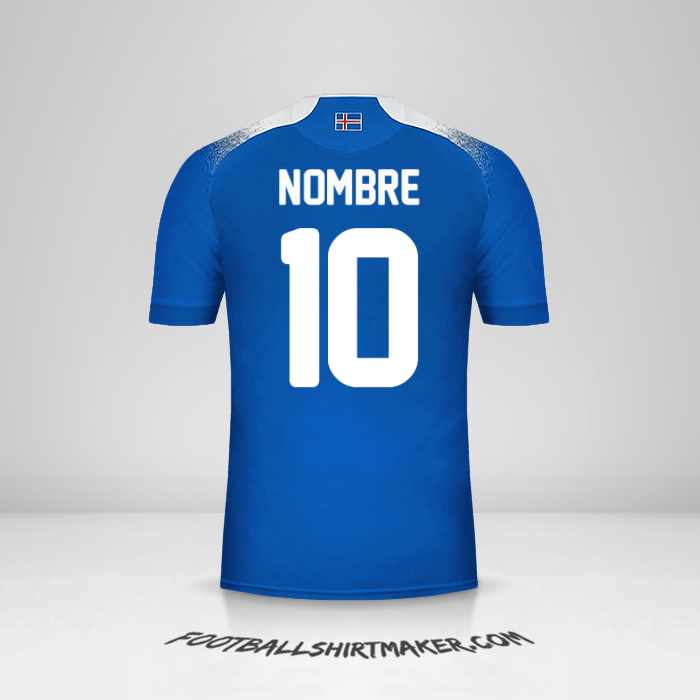 Jersey Islandia 2018 -  nombre - 10