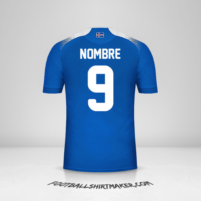 Jersey Islandia 2018 -  nombre - 9