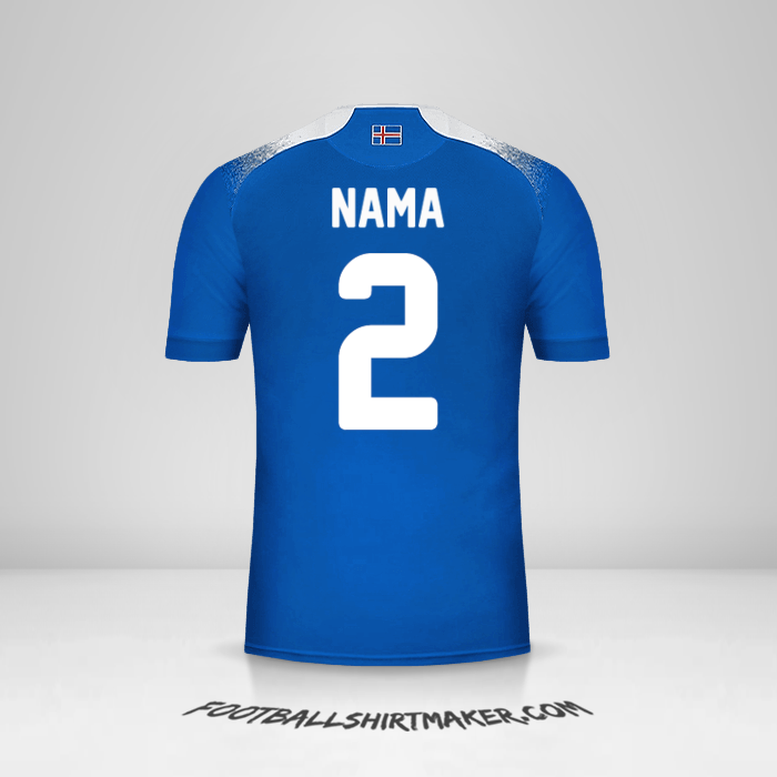 Jersey Islandia 2018 -  nama - 2