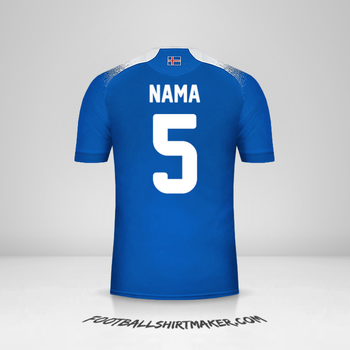 Jersey Islandia 2018 -  nama - 5