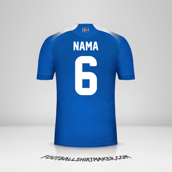 Jersey Islandia 2018 -  nama - 6