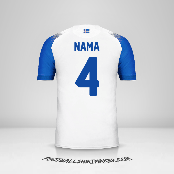Jersey Islandia 2018 Alternatif -  nama - 4