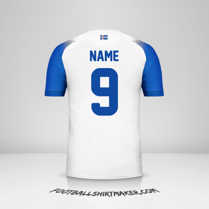 Trikot Island 2018 Auswärts -  name - 9