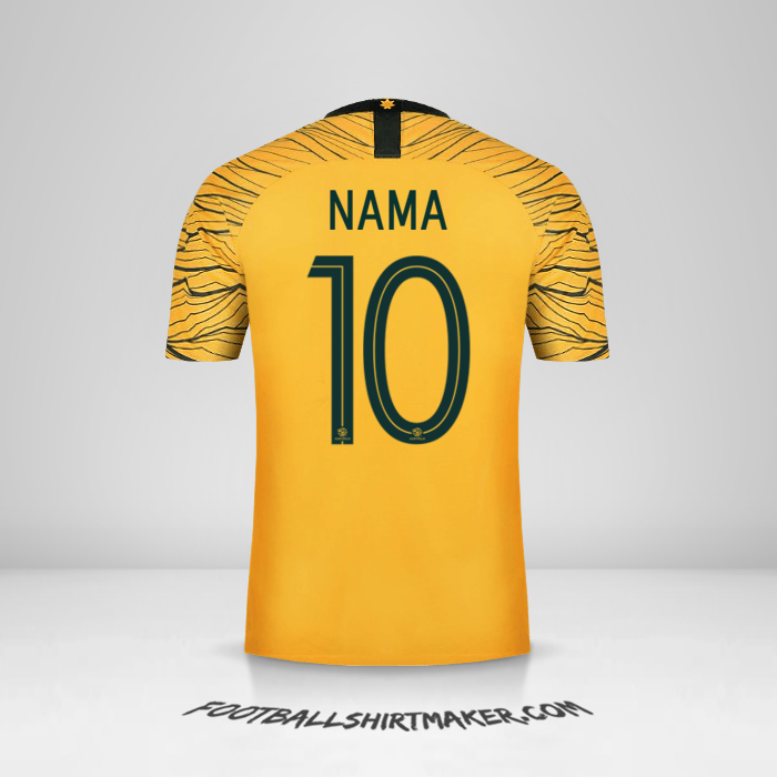 Jersey Australia 2018 -  nama - 10