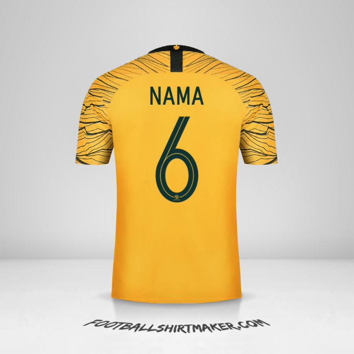 Jersey Australia 2018 -  nama - 6