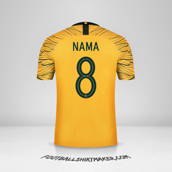 Jersey Australia 2018 -  nama - 8